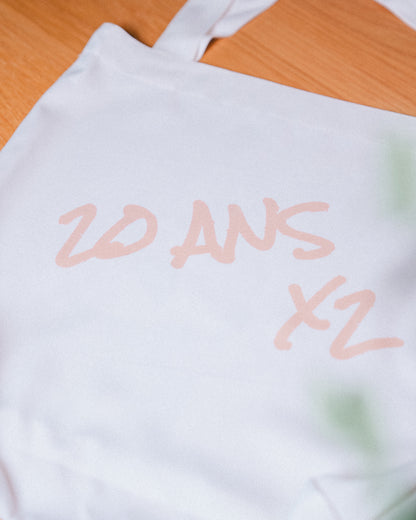 TOTE BAG "20 ANS X 2"