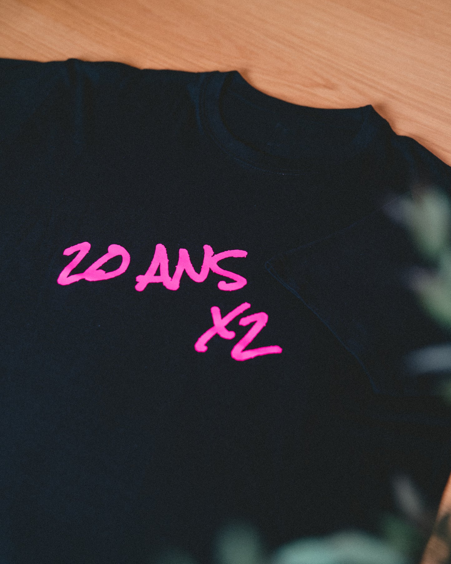 T-SHIRT " 20 ans x 2 "