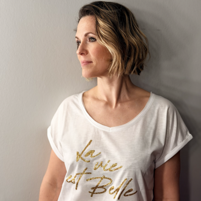 T-shirt "La vie est belle"