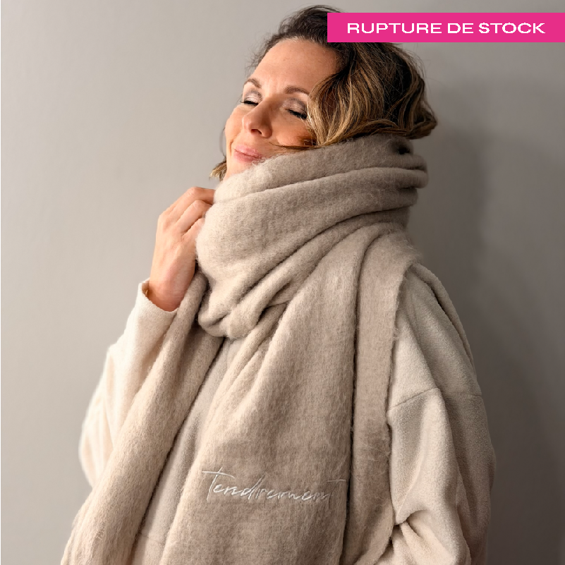 Echarpe "Tendrement"